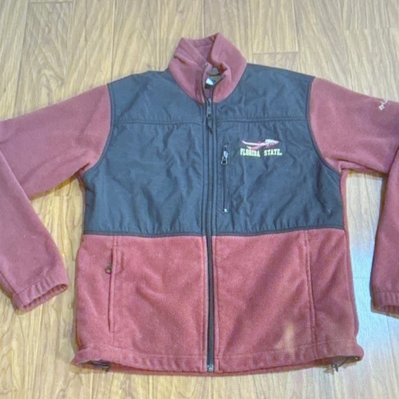 Columbia Florida State University FSU Seminoles Full Zip Womens Jacket Medium - Picture 1 of 5